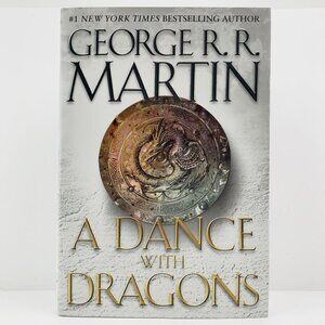 George R.R. Martin Dance With Dragons True First Edition Hardcover Book Fantasy
